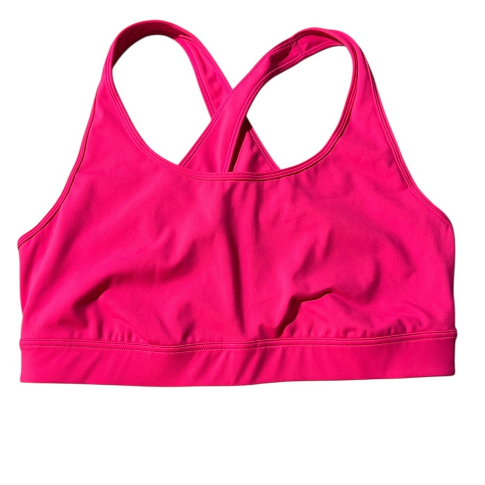 Ideology Women's Hot Pink Sports Bra, size 1X